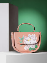FusionKaari Blossom Grace Handbag cum Sling Bag