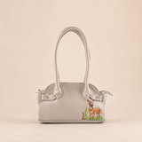 FusionKaari Woodland Muse Hand-Painted Handbag